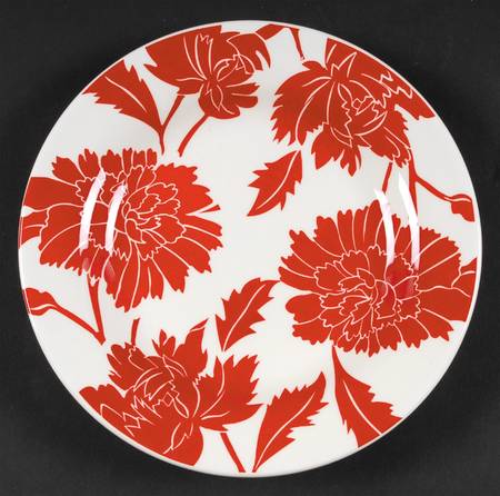 Peony Salad/Dessert Plate