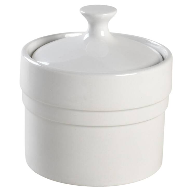 Pyramid Sugar Bowl & Lid