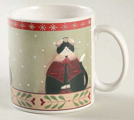 Holiday Cats Mug