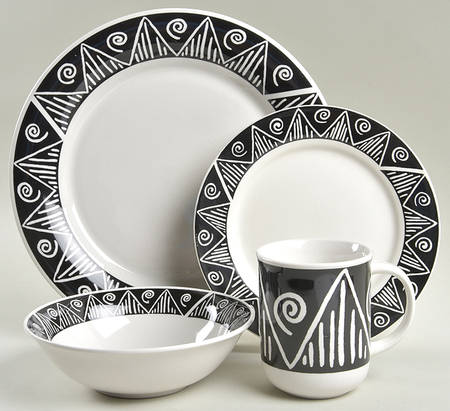 Shadow 4 Piece Place Setting