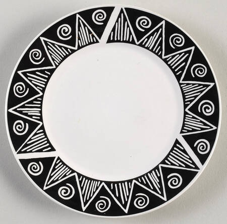 Shadow Bread & Butter Plate by Oneida