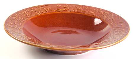 Artasia Orange Soup/Cereal Bowl