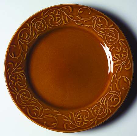 Artasia Orange Salad/Dessert Plate