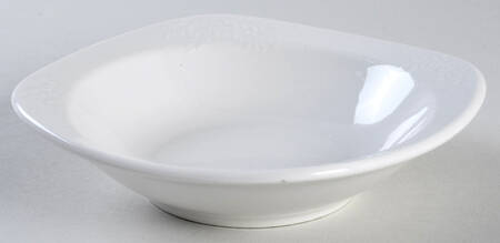 Retro Leaves Rim Fruit/Dessert (Sauce) Bowl