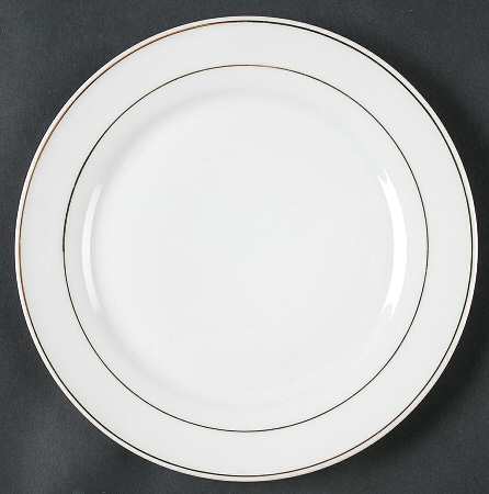 Splendid Gold Salad Plate by Oneida