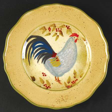 Mattina Baroque Salad/Dessert Plate by Oneida