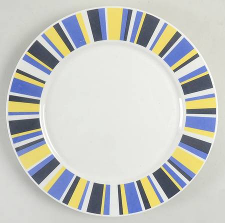 Hampton Stripe 12" Chop Plate (Round Platter)