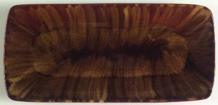 Horizon Swirl Rectangular Treat Tray