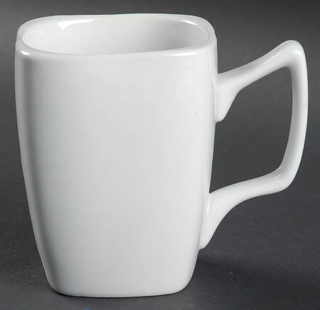 Whiteware Hard Square Mug