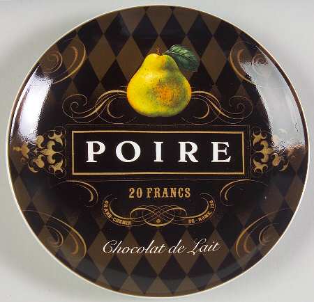 French Chocolate Canape Plate
