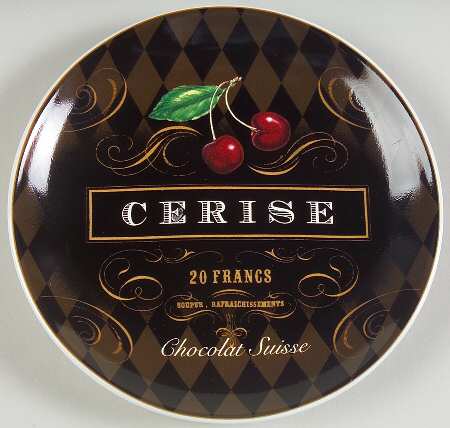 French Chocolate Canape Plate