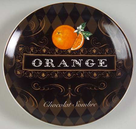 French Chocolate Canape Plate