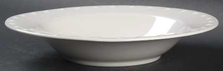 Evening Pearl Rim Soup Bowl