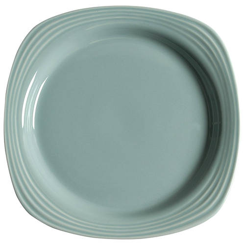 Culinaria Blue Sage (Slate Blue) Square Dinner Plate by Oneida