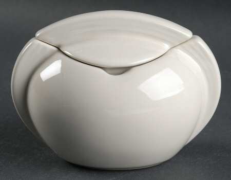 Culinaria A la Mode (Cream) Sugar Bowl & Lid