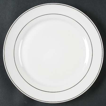 Splendid Platinum Salad Plate