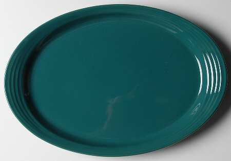Culinaria Blue Peppercorn (Blue) 14" Oval Serving Platter