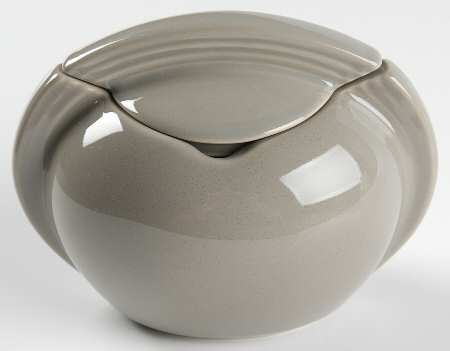 Culinaria Porcini (Grey) Sugar Bowl & Lid