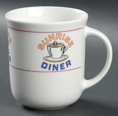 Sunrise Diner Mug by Oneida