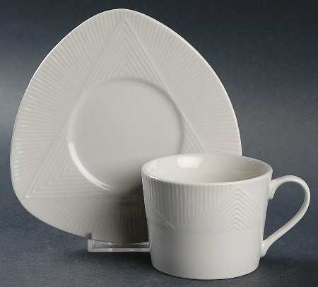 Flat Cup & Saucer Set