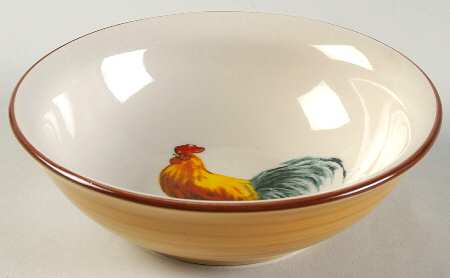 Morning Rooster Coupe Cereal Bowl by Oneida