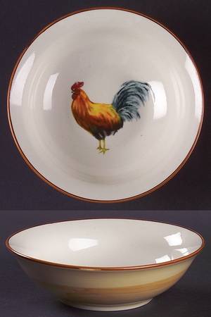 Morning Rooster Coupe Cereal Bowl by Oneida