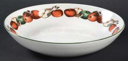 Apples & Warblers Coupe Soup Bowl