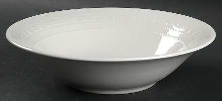 Dotted Squares 9" Round Vegetable Bowl