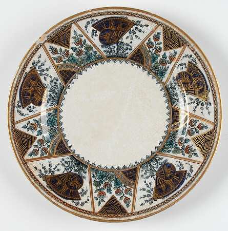 Brighton Multicolor Luncheon Plate