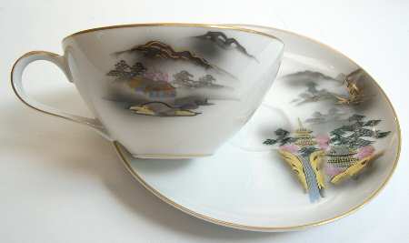 OHN3 Flat Cup & Saucer Set