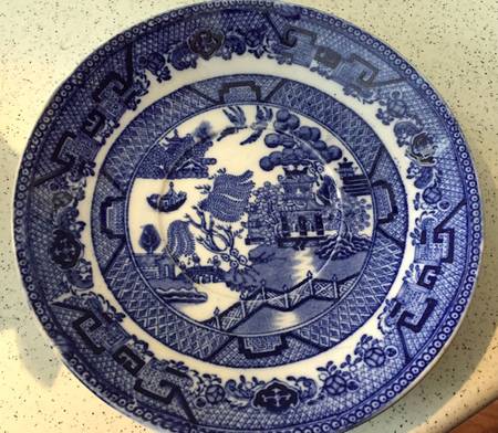 Blue Willow Saucer