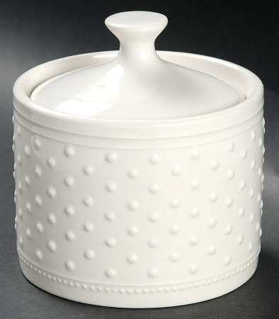 Dotty Sugar Bowl & Lid
