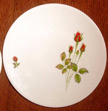 Scarlet Salad Plate