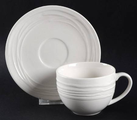 Verve Flat Cup & Saucer Set