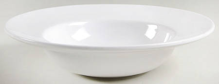 OVB12 White 11" Individual Pasta Bowl