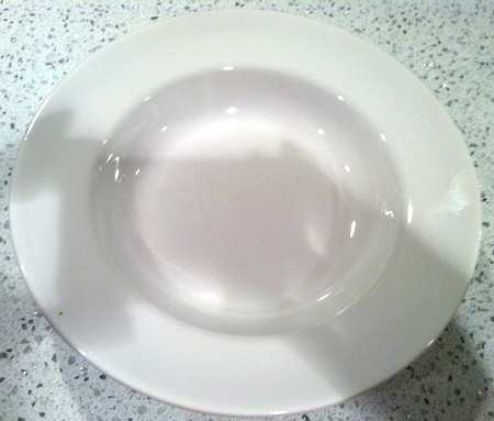 OVB12 White Individual Pasta Bowl
