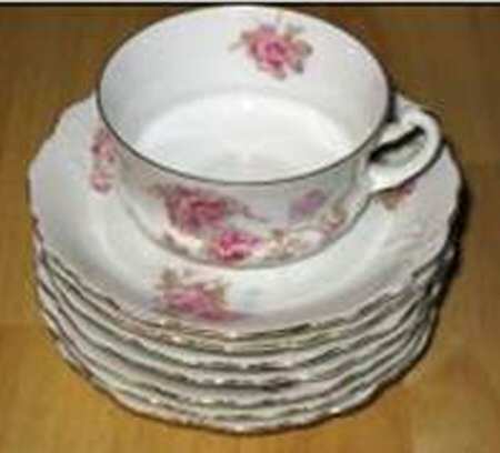 OSG242 Flat Cup & Saucer Set