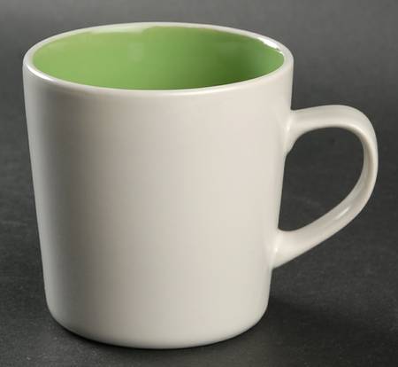 Color Burst Kiwi Green Mug