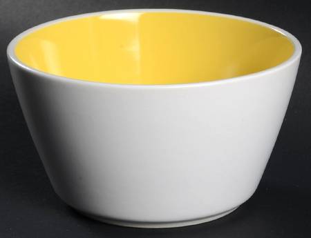 Color Burst Lemon Drop Soup/Cereal Bowl