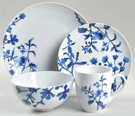 Tranquility Blue 4 Piece Place Setting