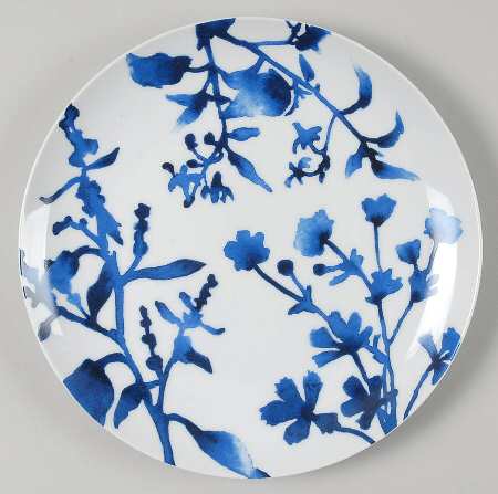 Tranquility Blue Salad Plate