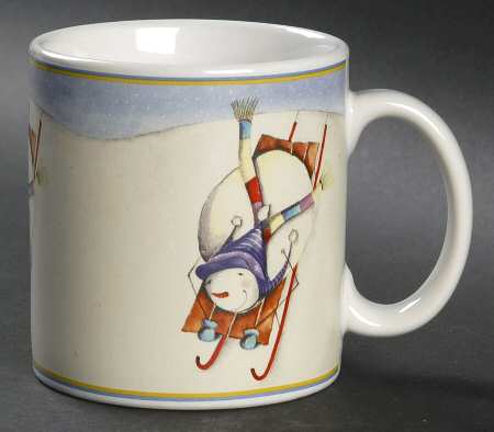 Sporting Snowman Mug