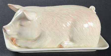 Pig Square Covered Butter