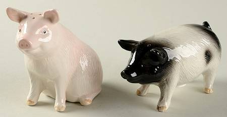 Pig Figural Salt & Pepper (SALFI1 & PEPFI)