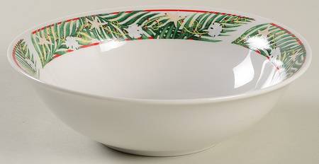 Christmas Palm Soup/Cereal Bowl