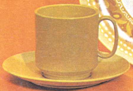 Buttons N Bows Footed Cup & Saucer Set