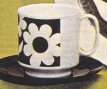 Joy Footed Cup & Saucer Set