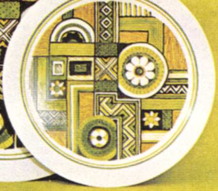 New Dimension Salad Plate