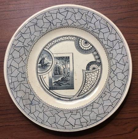 Excelsior Blue Salad Plate