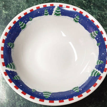 Sleigh Ride Soup/Cereal Bowl